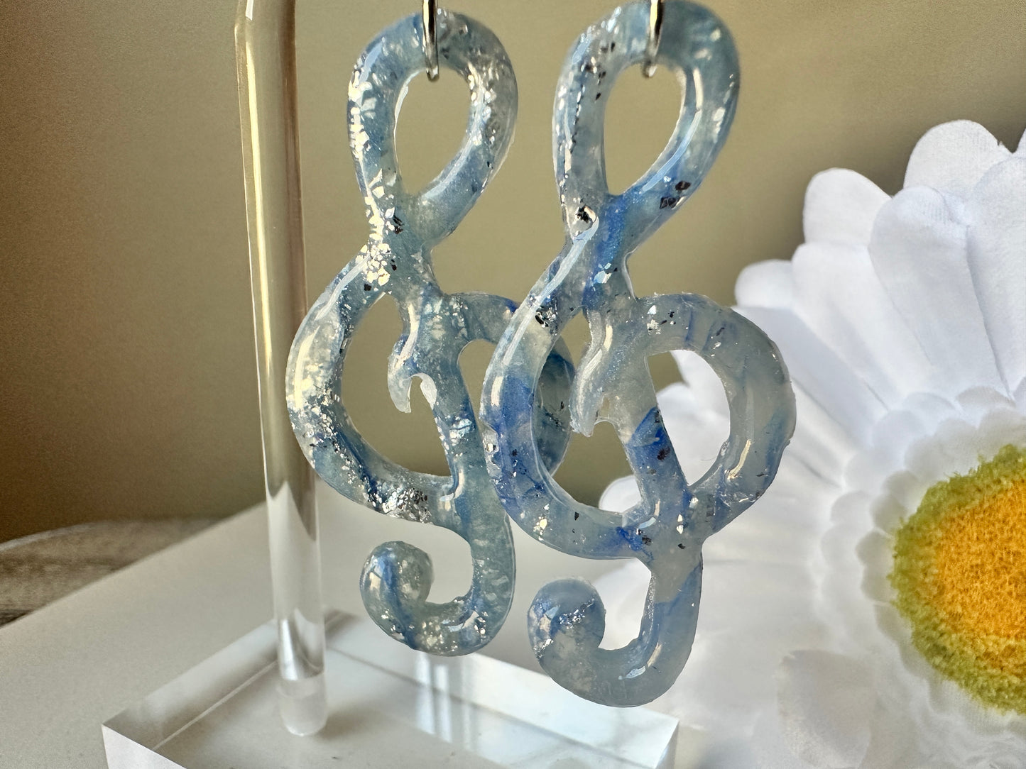 Enchanted Melody Polymer Clay Dangles