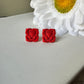 Chakra - Inspired Polymer Clay Stud Earrings