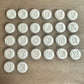 Enchanted Initial Stud Earrings – Personalized | Custom Polymer Clay Stud Earrings