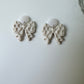 Enchanted Sideline Sports Bows – Polymer Clay Dangle Earrings | Baseball | Basketball | Volleyball | Soccer | Football | Tennis | Golf
