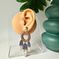Enchanted Dream Catcher Polymer Clay Dangle Earrings