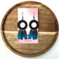 Enchanted Dream Catcher Polymer Clay Dangle Earrings