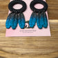 Enchanted Dream Catcher Polymer Clay Dangle Earrings