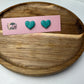 Enchanted Heart Studs