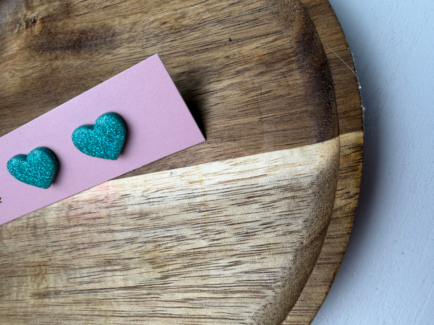 Enchanted Heart Studs