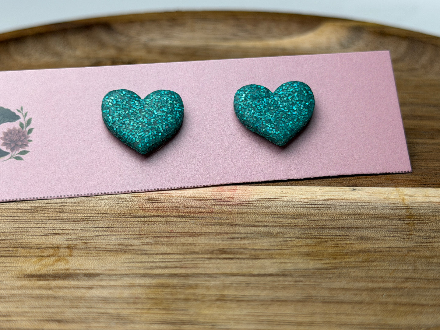 Enchanted Heart Studs