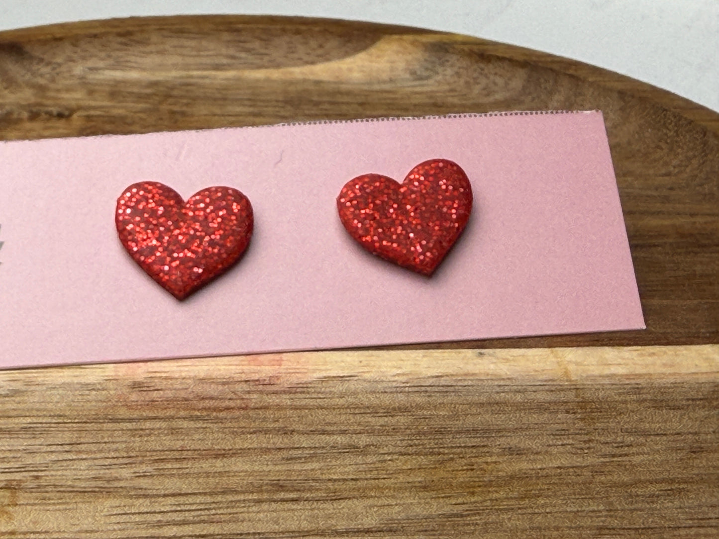 Enchanted Heart Studs