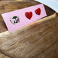 Enchanted Heart Studs