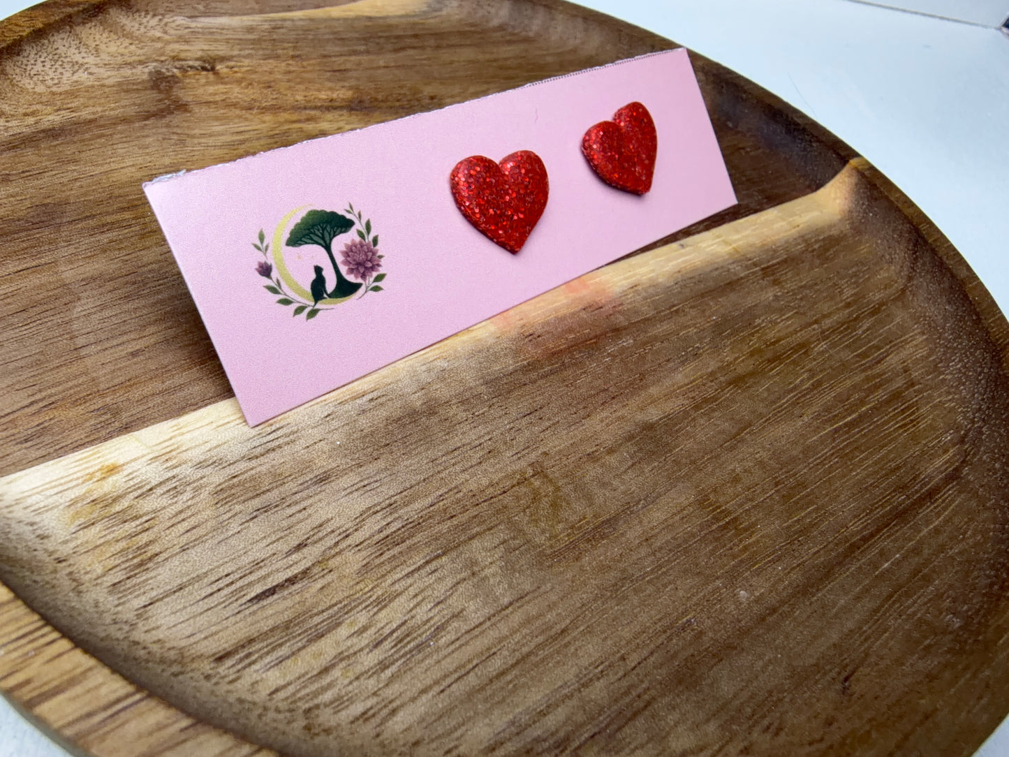 Enchanted Heart Studs