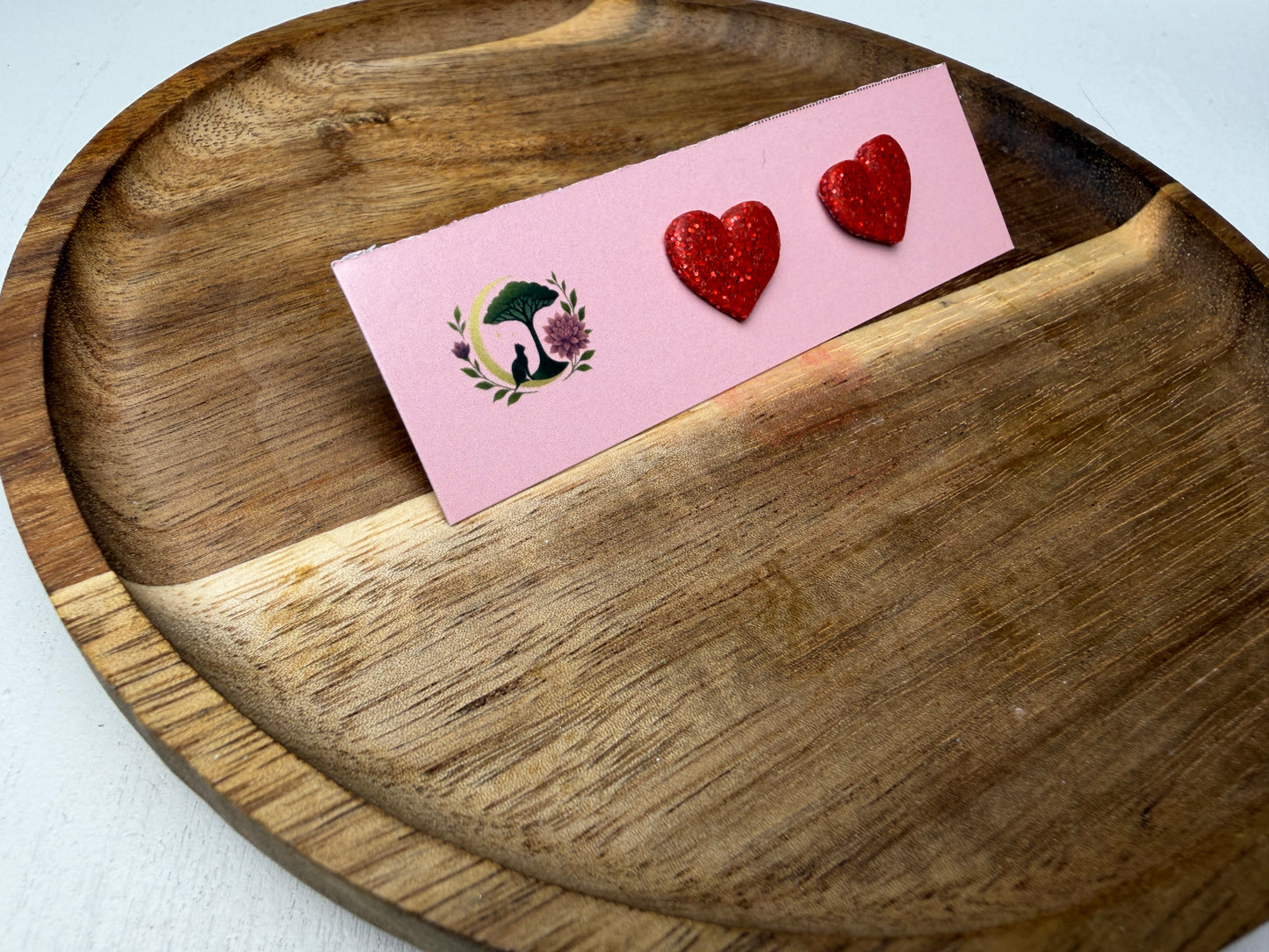 Enchanted Heart Studs