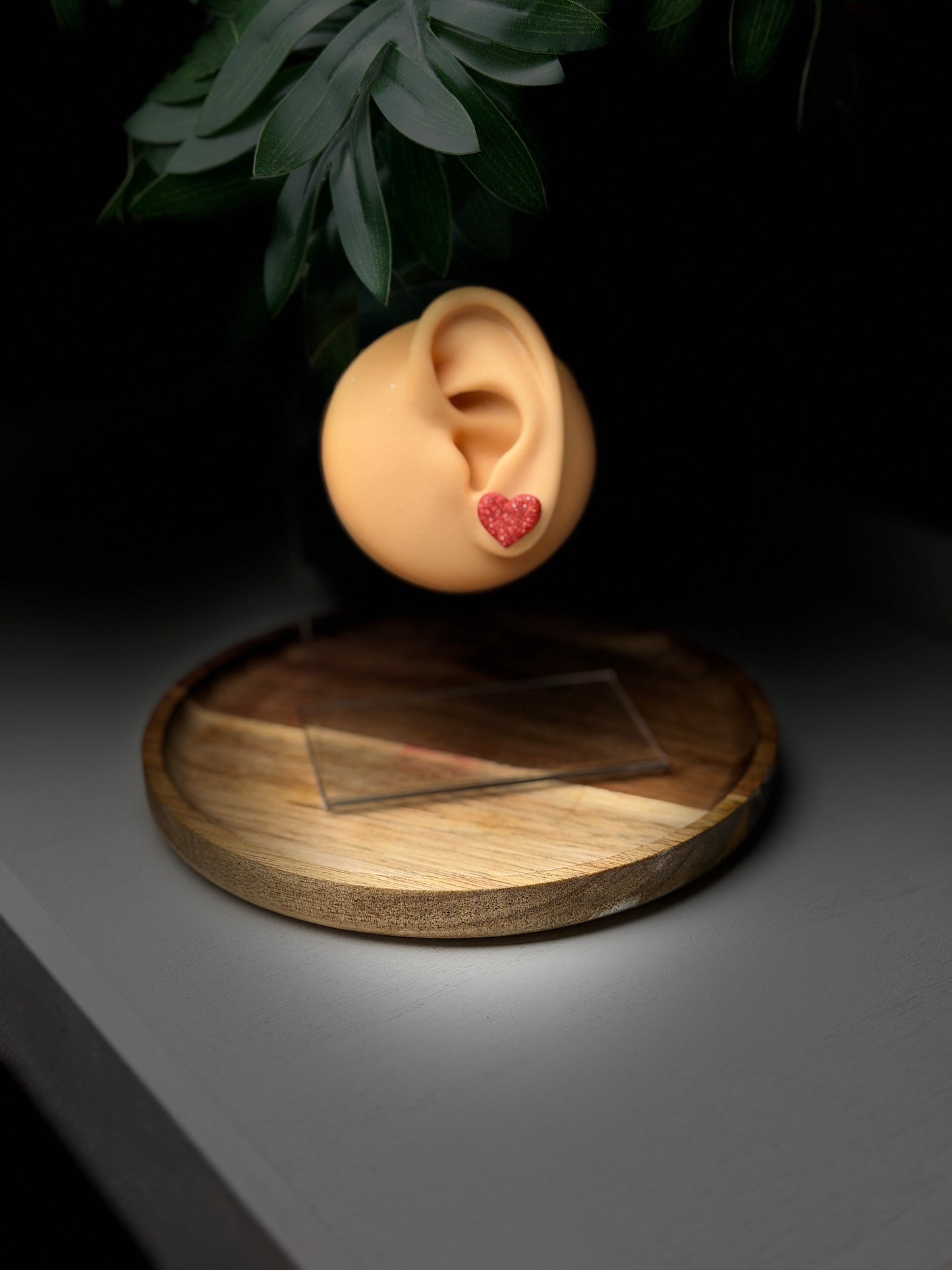 Enchanted Heart Studs