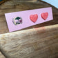 Enchanted Heart Studs