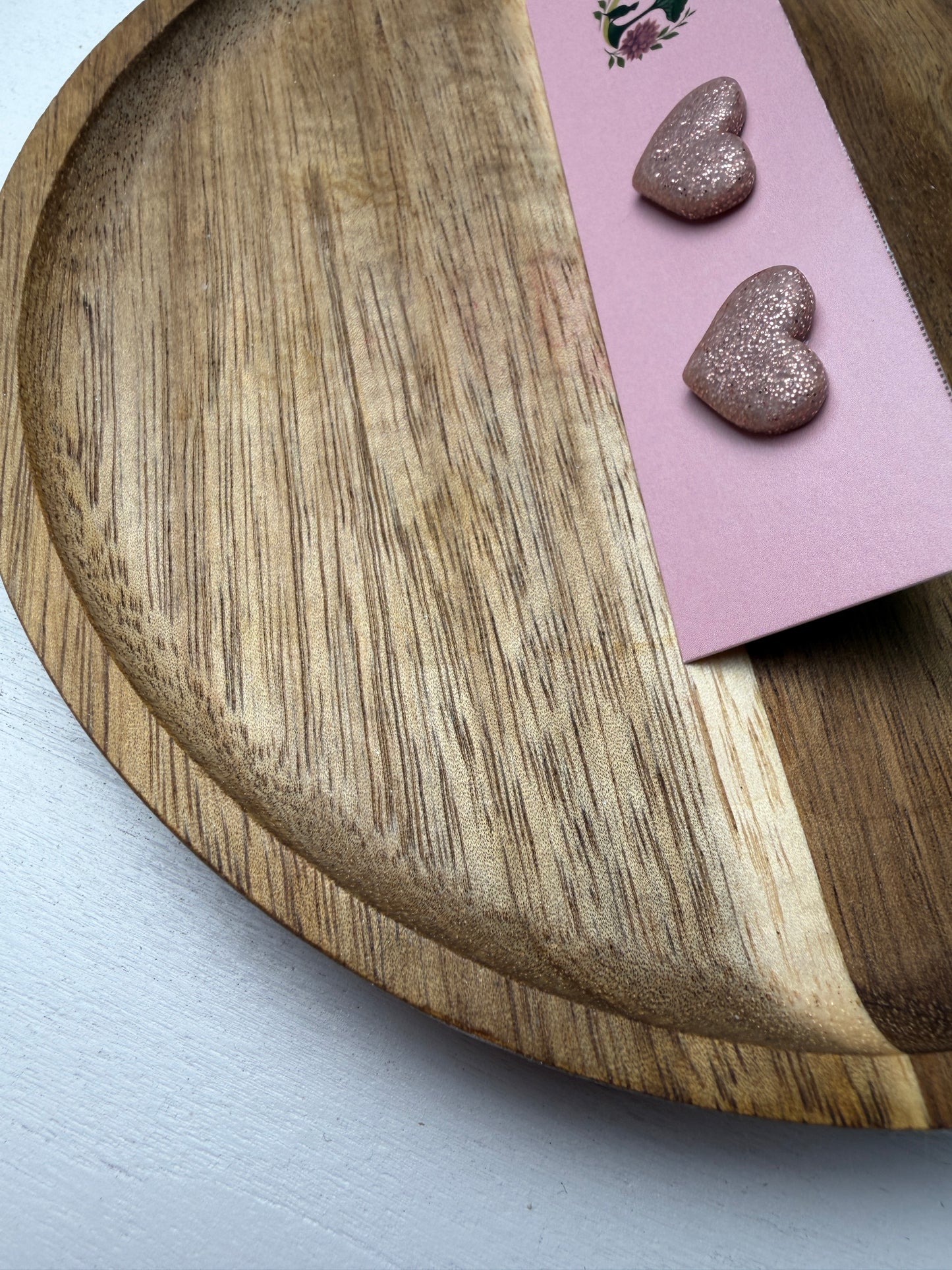 Enchanted Heart Studs