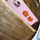 Mini Fish Cracker Earrings – Handmade Polymer Clay Studs
