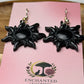 Enchanted Sun Dangle Earrings – Handmade Polymer Clay Statement Pieces