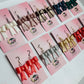 Glitter Hand-Folded Bow Polymer Clay Dangle Earrings