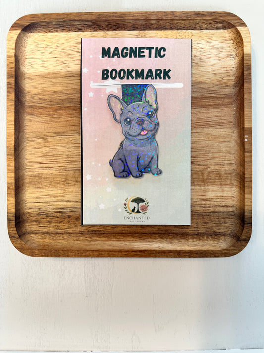 Frenchie Magic Magnetic Bookmark