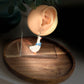 Enchanted Silly Goose Polymer Clay Dangle Earrings