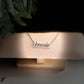 Custom Stamped Polymer Clay Necklace