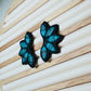 Petal Cluster Butterfly Polymer Clay Earrings