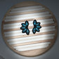 Petal Cluster Butterfly Polymer Clay Earrings