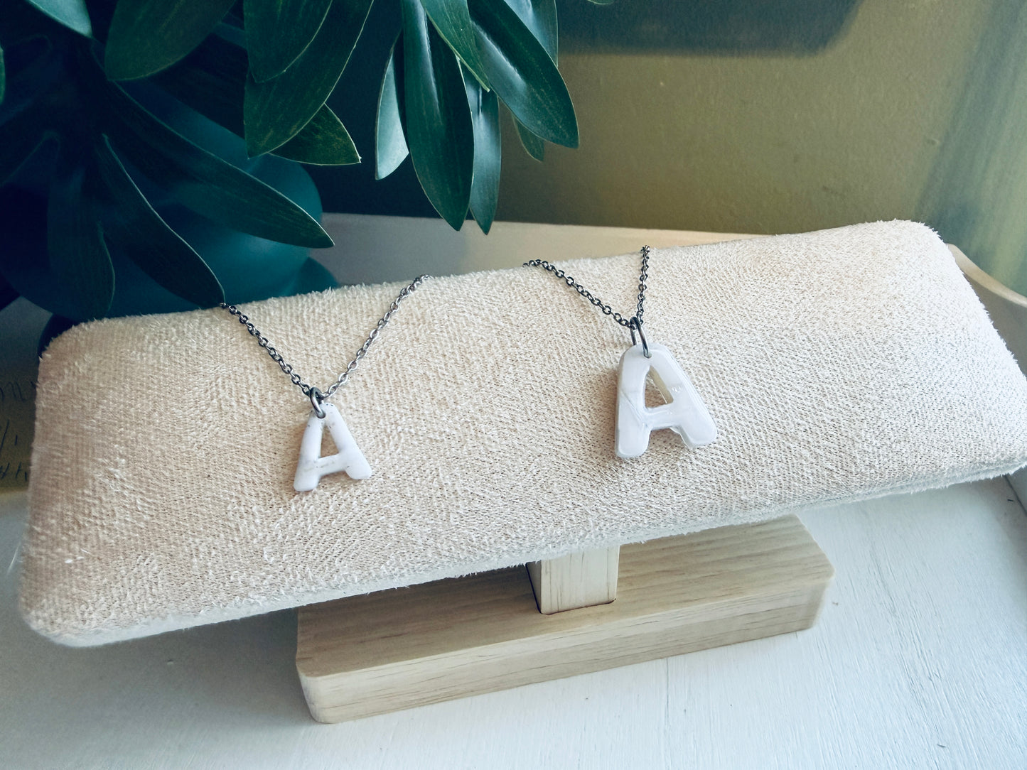 Enchanted Initial Necklace – A Personalized Touch of Magic