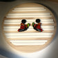 Meadowwing  Butterfly Polymer Clay Dangles