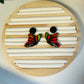 Meadowwing  Butterfly Polymer Clay Dangles