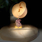 Spring Bunny Polymer Clay Dangle Earrings