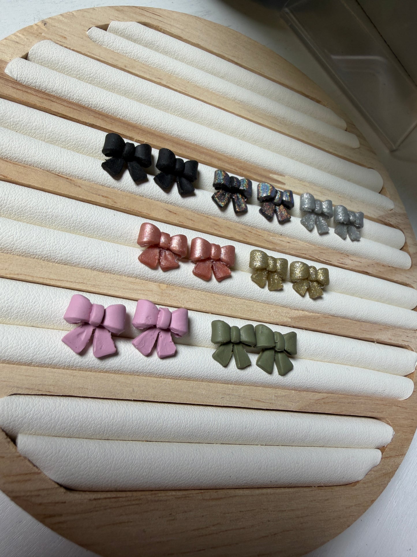 Micro Hand-Folded Bow Studs