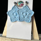 Enchanted Star Flower | Polymer Clay Dangle Earrings