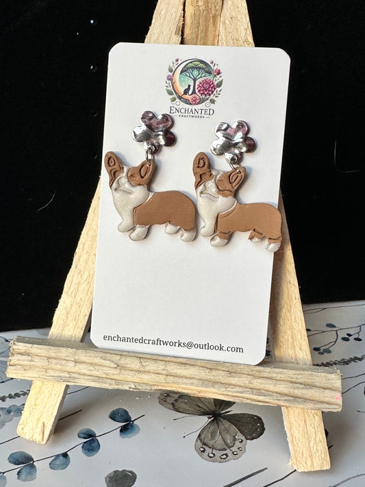 Enchanted Dog Dangle Earring Collection