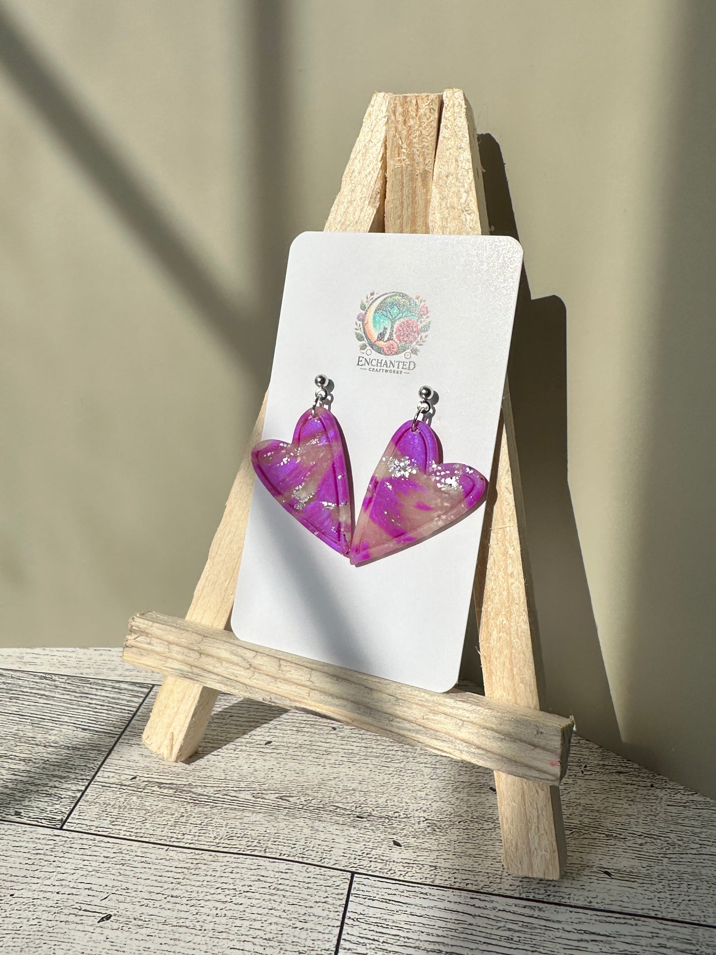 Enchanted Heart Earrings