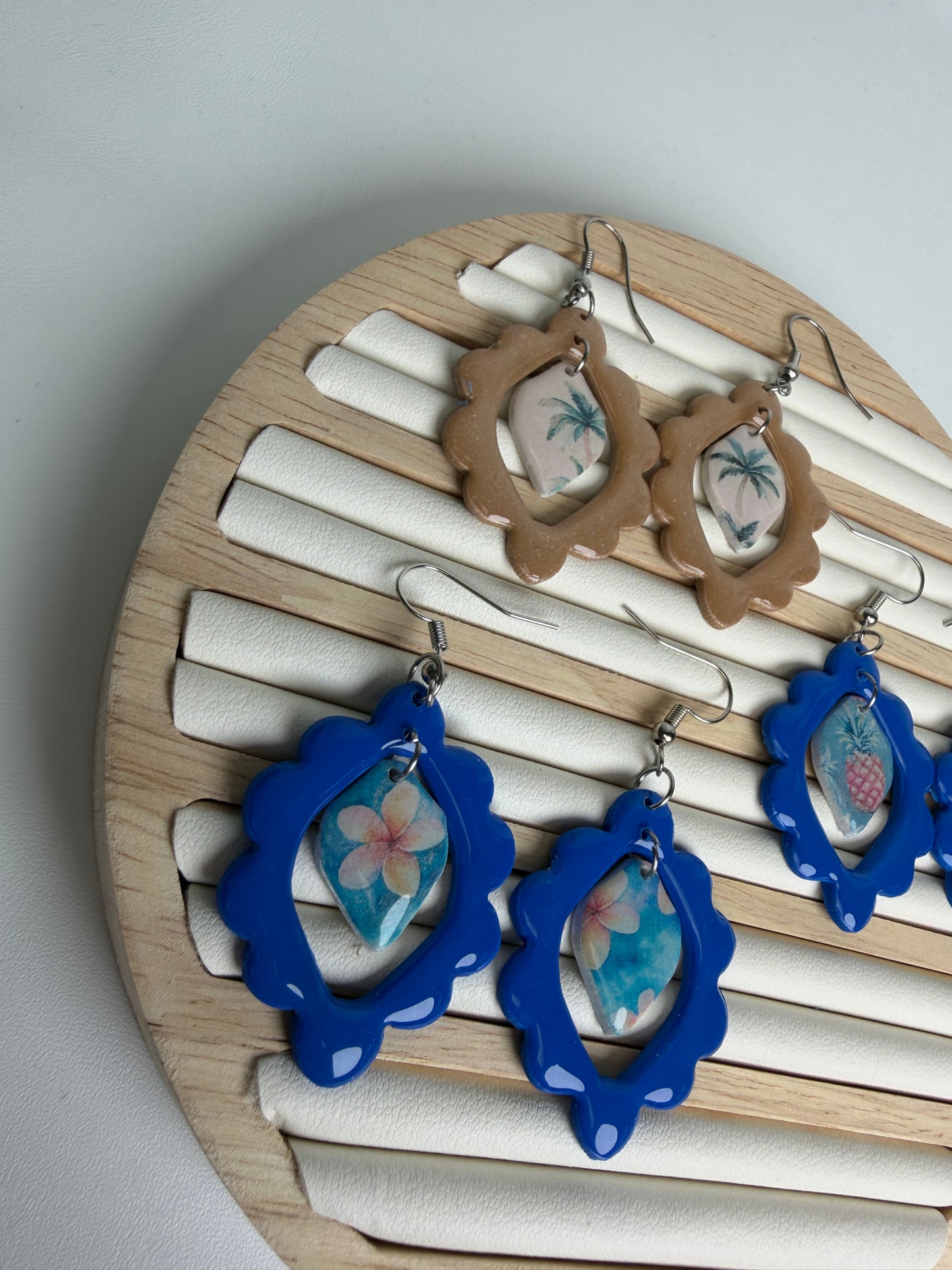 Enchanted Tropical Window Dangles