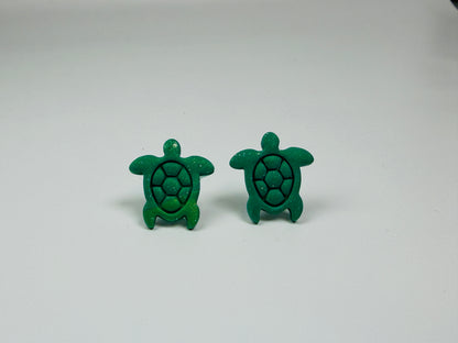 Enchanted Coastal | Beach | Sea | Vacation Polymer Clay Stud Collection