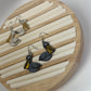 Pelican Dangle Earrings, Coastal Bird Earrings, Ocean Animal Earrings, Handmade Clay Earrings, Beach Jewelry