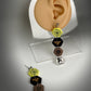 Life Cycle of Honey Dangle Polymer Clay Earrings