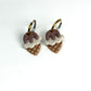 Sweet Treat Drip Dangles | Ice Cream Cone Earrings | Polymer Clay