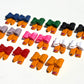 Polymer Clay Pencil Bow Earrings | Teacher Back to School Jewelry