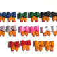 Polymer Clay Pencil Bow Earrings | Teacher Back to School Jewelry