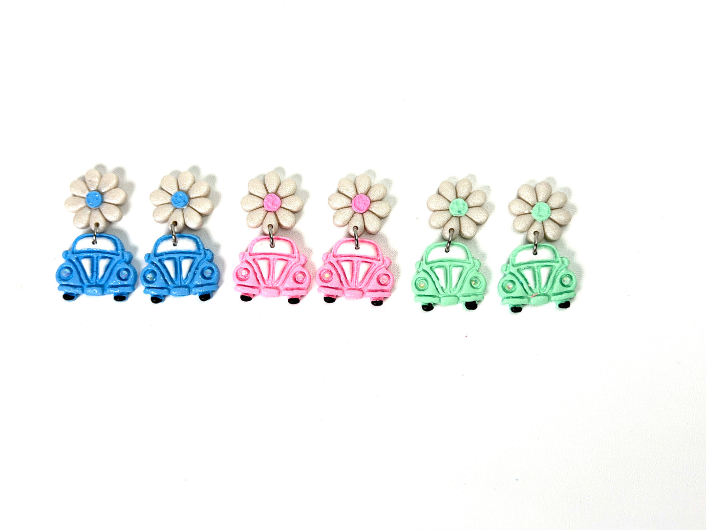 Enchanted Groovy Daisy Cruiser Earrings