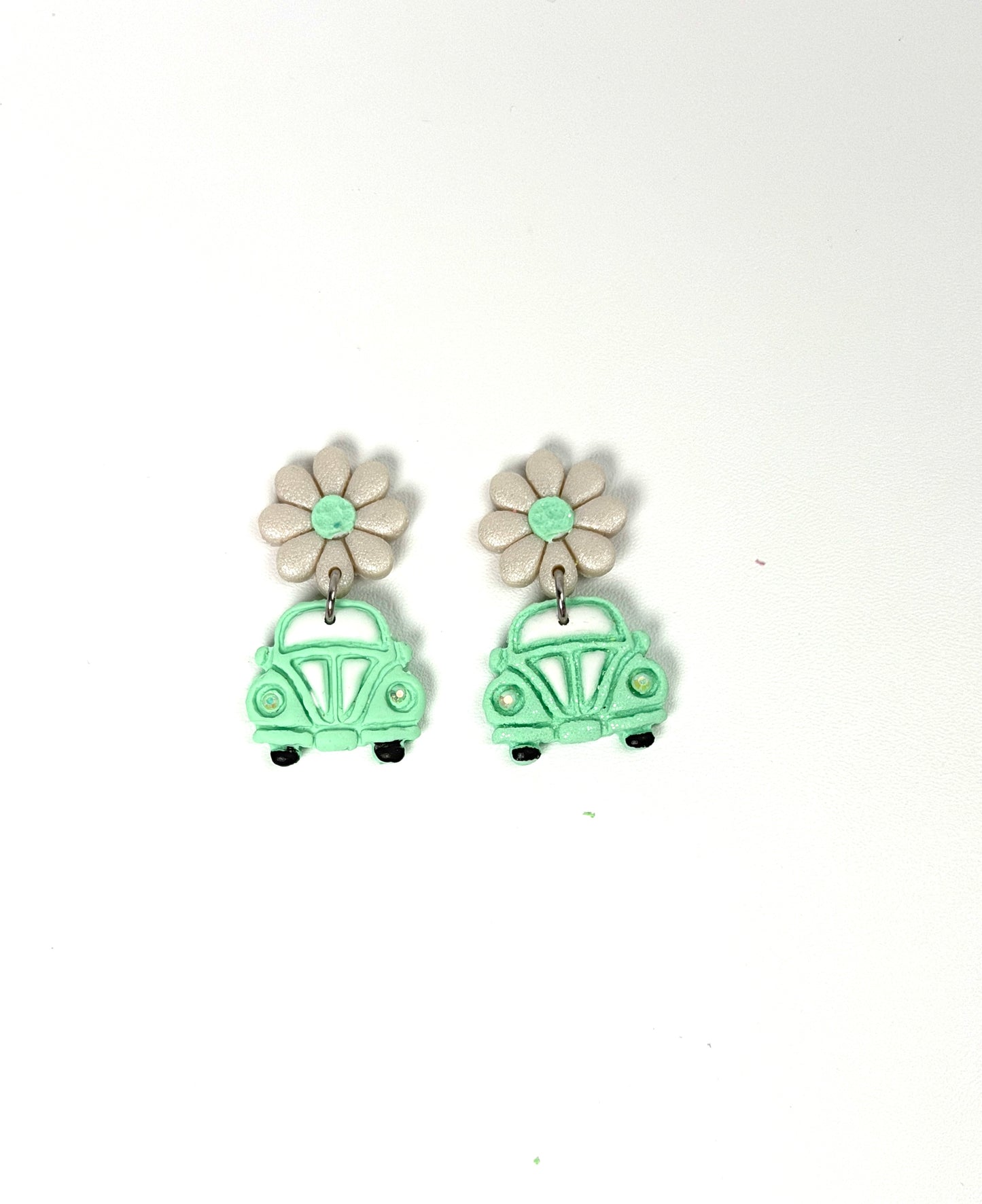 Enchanted Groovy Daisy Cruiser Earrings