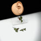 Hummingbird Earrings – Gold Hummingbird Dangle & Stud Earrings – Nature Inspired Jewelry – Bird Lover Gift – Handmade Clay Earrings