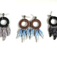 Dreamcatcher Polymer Clay Earrings | Handmade Boho Feather Dangle Earrings | Lightweight Statement Earrings | Nature Inspired Jewelry | Gift for Her