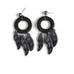 Dreamcatcher Polymer Clay Earrings | Handmade Boho Feather Dangle Earrings | Lightweight Statement Earrings | Nature Inspired Jewelry | Gift for Her