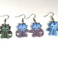 Baby Dragon Polymer Clay Earrings | Cute Dragon Dangle Earrings | Fantasy Dragon Jewelry | Kawaii Dragon Earrings | Handmade Lightweight Gift for Her