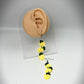 Lemon Dangle Earrings | Handmade Polymer Clay Earrings | Cute Fruit Jewelry | Lightweight Hypoallergenic Summer Earrings
