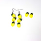Lemon Dangle Earrings | Handmade Polymer Clay Earrings | Cute Fruit Jewelry | Lightweight Hypoallergenic Summer Earrings
