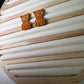 Baby Lion Cub Stud Polymer Clay Earrings