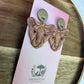 Golden Lioness Dangle Polymer Clay Earrings